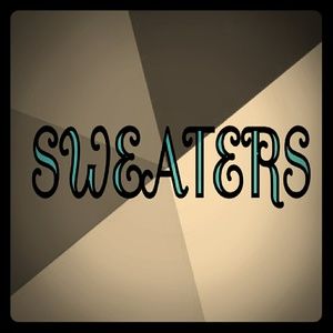 Sweaters variety of styles, sizes, and Brands